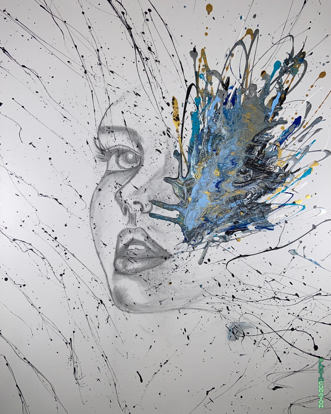 "Alter Ego" - 30" x 40"