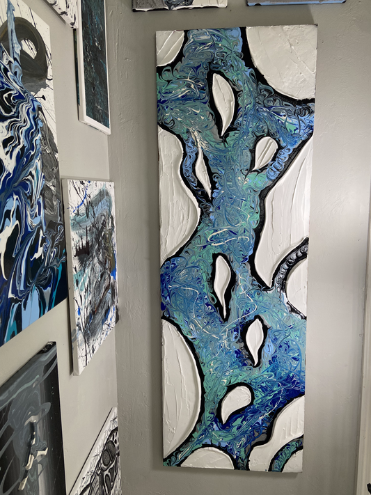 "Entangled #1" - 20" x 60"