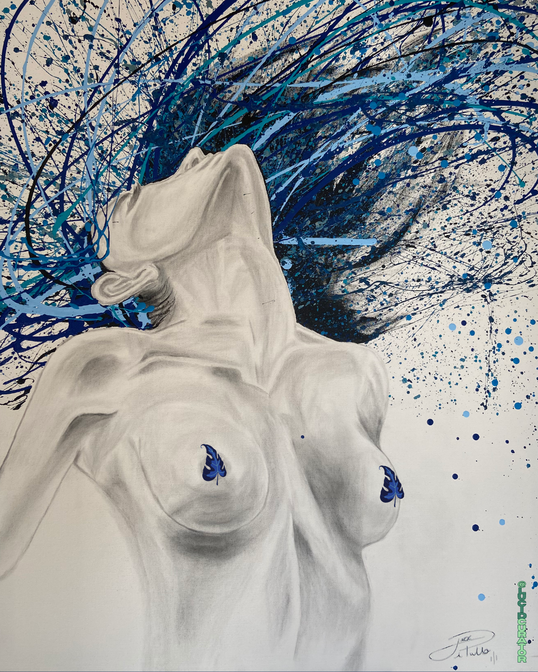 "Color Blind" - 30" x 40"