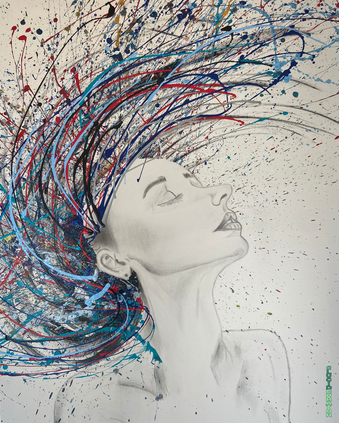 "Summer Breeze" - 30" x 40"