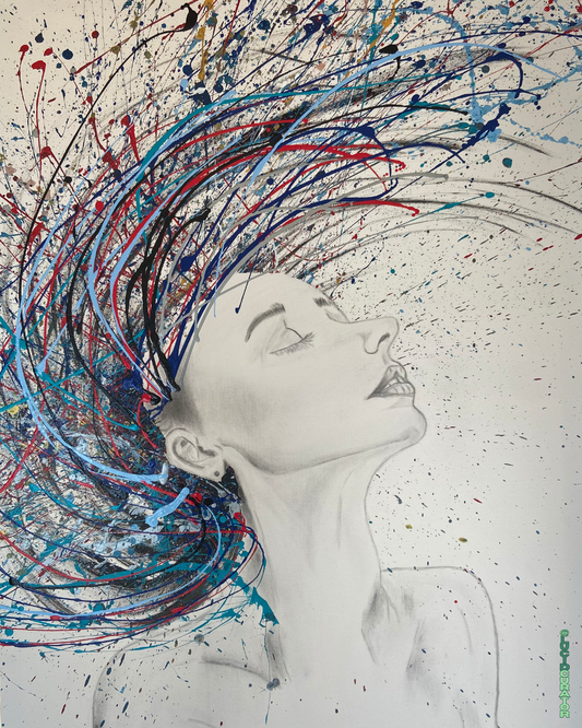 "Summer Breeze" - 30" x 40"