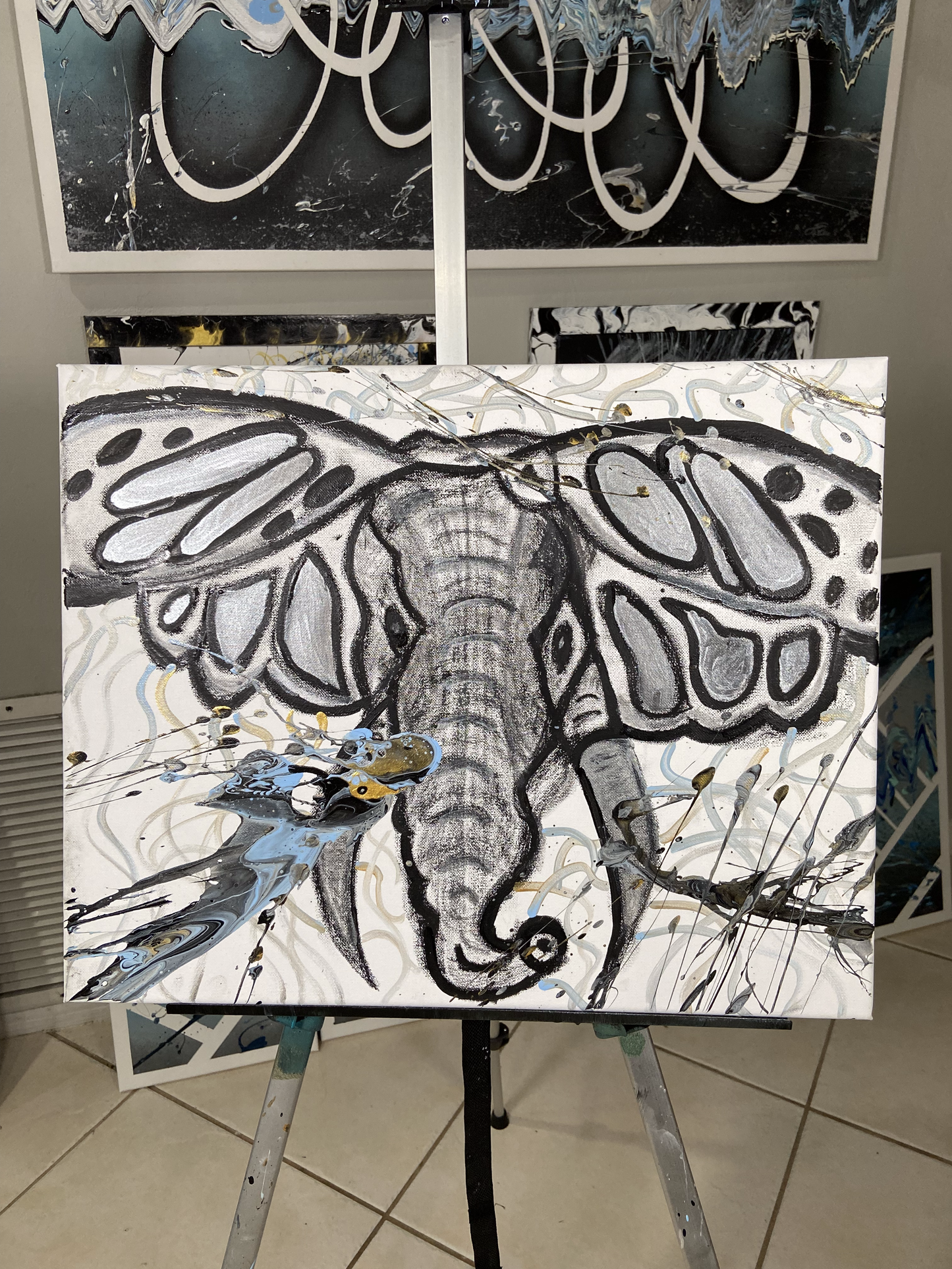 "Brittany" - 20" x 16"
