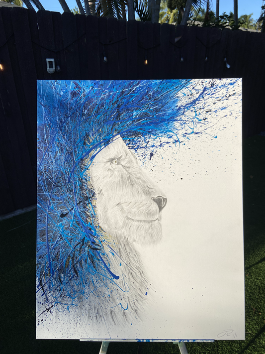 "Endangered Pride" - 24" x 30"